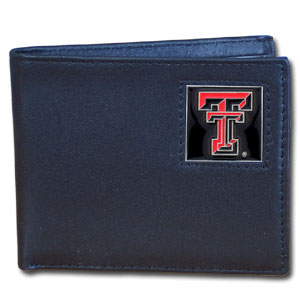 Texas Tech Red Raiders Leather Bi-fold Wallet