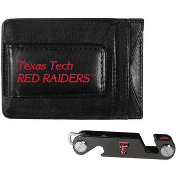 Texas Tech Red Raiders Leather Cash & Cardholder & Key Organizer