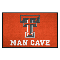 Texas Tech Red Raiders Man Cave Starter Mat Accent Rug - 19in. x 30in.