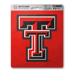 Texas Tech Red Raiders Matte Decal Sticker