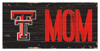 Texas Tech Red Raiders MOM Sign