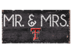 Texas Tech Red Raiders Mr & Mrs Sign
