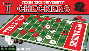Texas Tech Red Raiders NCAA Checkers