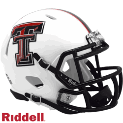Texas Tech Red Raiders NCAA Mini Speed Football Helmet 2024 White