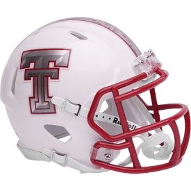 Texas Tech Red Raiders NCAA Mini Speed Football Helmet GalvanICED