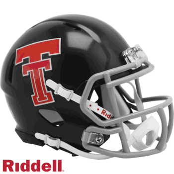 Texas Tech Red Raiders NCAA Mini Speed Football Helmet Throwback