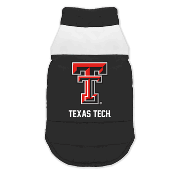 Texas Tech Red Raiders Pet Parka Puff Vest Small