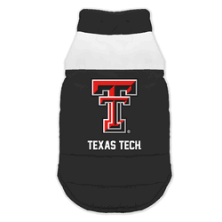 Texas Tech Red Raiders Pet Parka Puff Vest Small