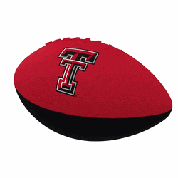 Texas Tech Red Raiders Pinwheel Junior Size Rubber Football