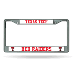 Texas Tech Red Raiders Chrome Frame