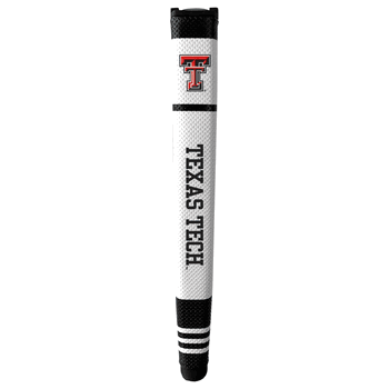 Texas Tech Red Raiders Putter Grip (White with colored stripes)