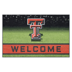 Texas Tech Red Raiders Rubber Door Mat - 18in. x 30in.