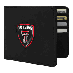 Texas Tech Red Raiders Shield Wallet - Black