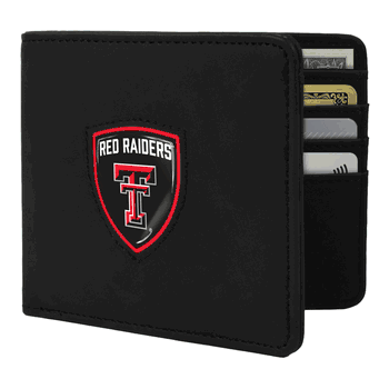 Texas Tech Red Raiders Shield Wallet - Black
