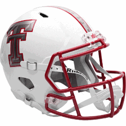 Texas Tech Red Raiders Speed Full Size Authentic Football Helmet GalvanICED