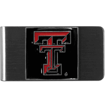 Texas Tech Red Raiders Steel Money Clip