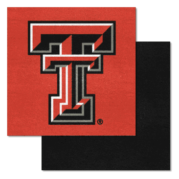 Texas Tech Red Raiders Team Carpet Tiles - 45 Sq Ft.