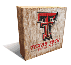 Texas Tech Red Raiders Team Logo Block 6X6