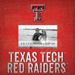 Texas Tech Red Raiders Team Name 10"x10" Picture Frame
