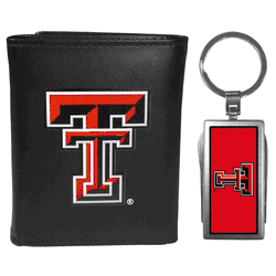 Texas Tech Red Raiders Tri-fold Wallet & Multitool Key Chain