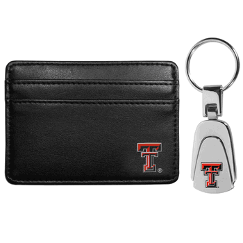 Texas Tech Red Raiders Weekend Wallet & Steel Key Chain