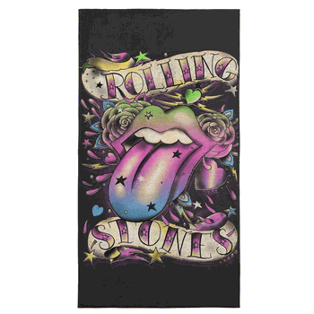 The Rolling Stones Tattoo Rainbow Beach Towel 30x60 inches