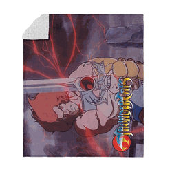 Thundercats Give Me Sight Beyond Sight Silk Touch Sherpa Throw Blanket 50x60 Inches