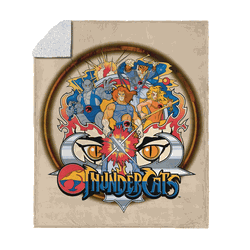 Thundercats Justice, Truth, Honor, And Loyalty Silk Touch Sherpa Throw Blanket 50x60 Inches