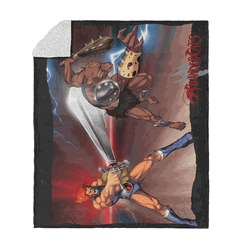 Thundercats Lion-o Silk Touch Sherpa Throw Blanket 50x60 Inches