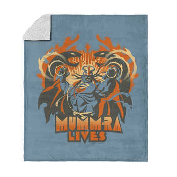 Thundercats Mumm-ra Lives Silk Touch Sherpa Throw Blanket 50x60 Inches