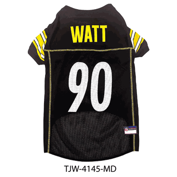 Tj Watt Pittsburgh Steelers Pet Jersey Medium