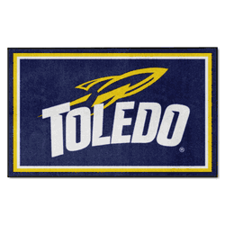 Toledo Rockets 4ft. x 6ft. Plush Area Rug