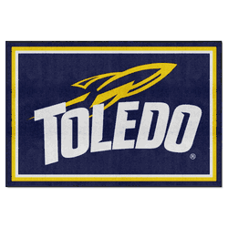 Toledo Rockets 5ft. x 8 ft. Plush Area Rug
