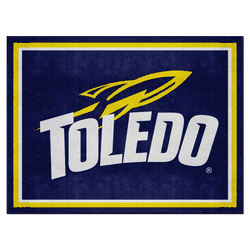 Toledo Rockets 8ft. x 10 ft. Plush Area Rug