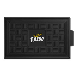 Toledo Rockets Heavy Duty Vinyl Medallion Door Mat - 19.5in. x 31in.