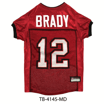 Tom Brady Tampa Bay Buccaneers Pet Jersey Medium