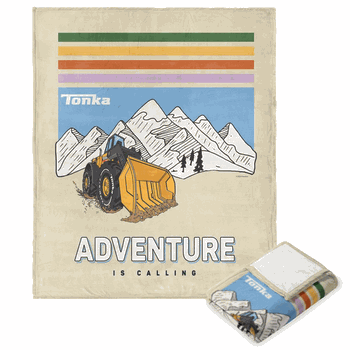 Tonka Hasbro Adventure is Calling Silk Touch Throw Blanket 50X60 Inches