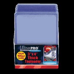 Toploader - 3x4 100 PT Clear (25 per pack)