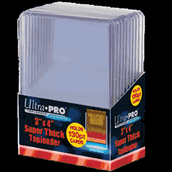 Toploader - 3x4 130PT Clear (10 per pack)