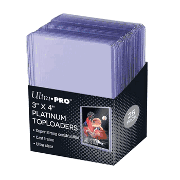 Toploader - 3x4 35 PT Ultra Clear (25 per pack)