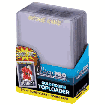 Toploader - 3x4 Gold Rookie (25 per pack)