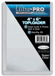 Toploader - 4x6 (25 per pack)