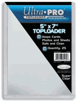 Toploader - 5x7 (25 per pack)