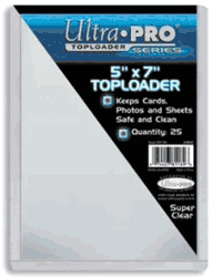 Toploader - 5x7 (25 per pack)
