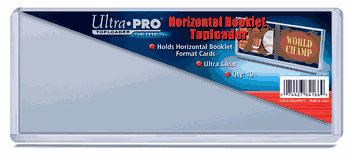 Toploader Booklet - Horizontal - (10 per pack)