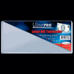 Toploader - Large Bill (25 per pack)