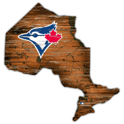 Toronto Blue Jays 12" Mini Roadmap State Sign