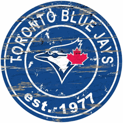 Toronto Blue Jays 24" Established Date Round Sign