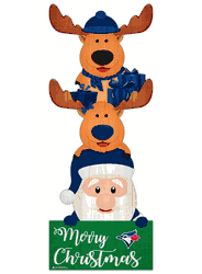 Toronto Blue Jays 31" Santa Stack Leaner