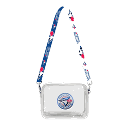 Toronto Blue Jays 3D Logo Clear Fanny Fan Purse